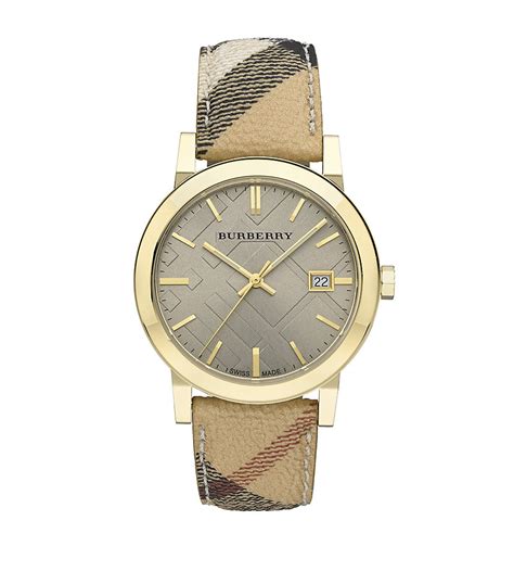 mens burberry haymarket watch